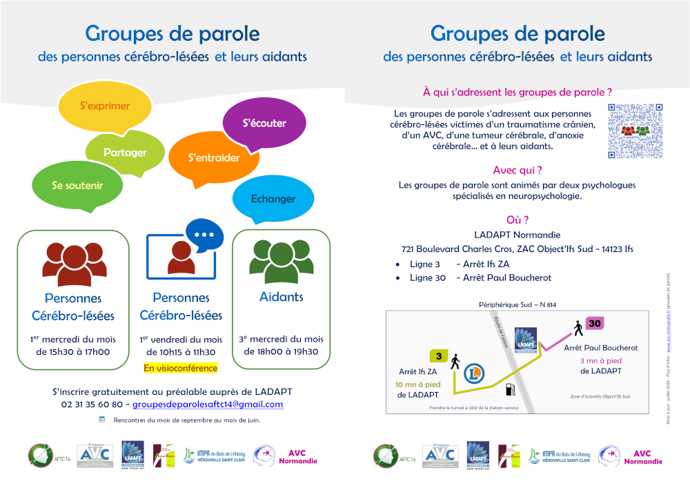 Flyer groupes de parole