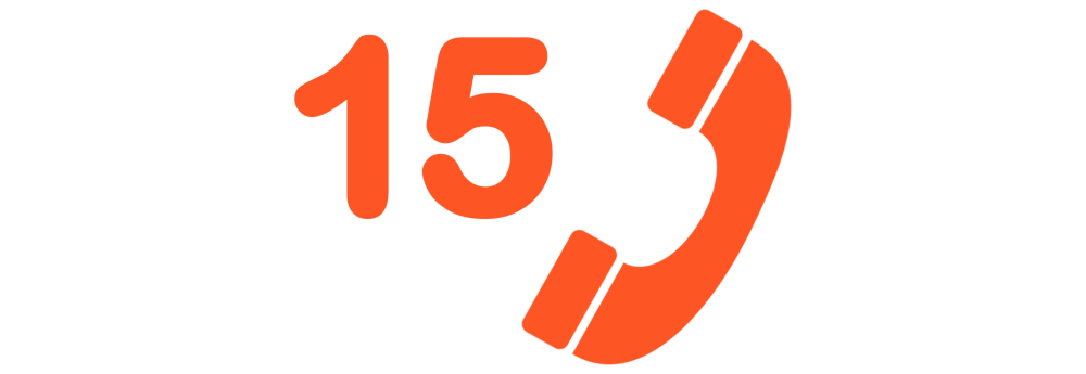 Appel au 15, urgence