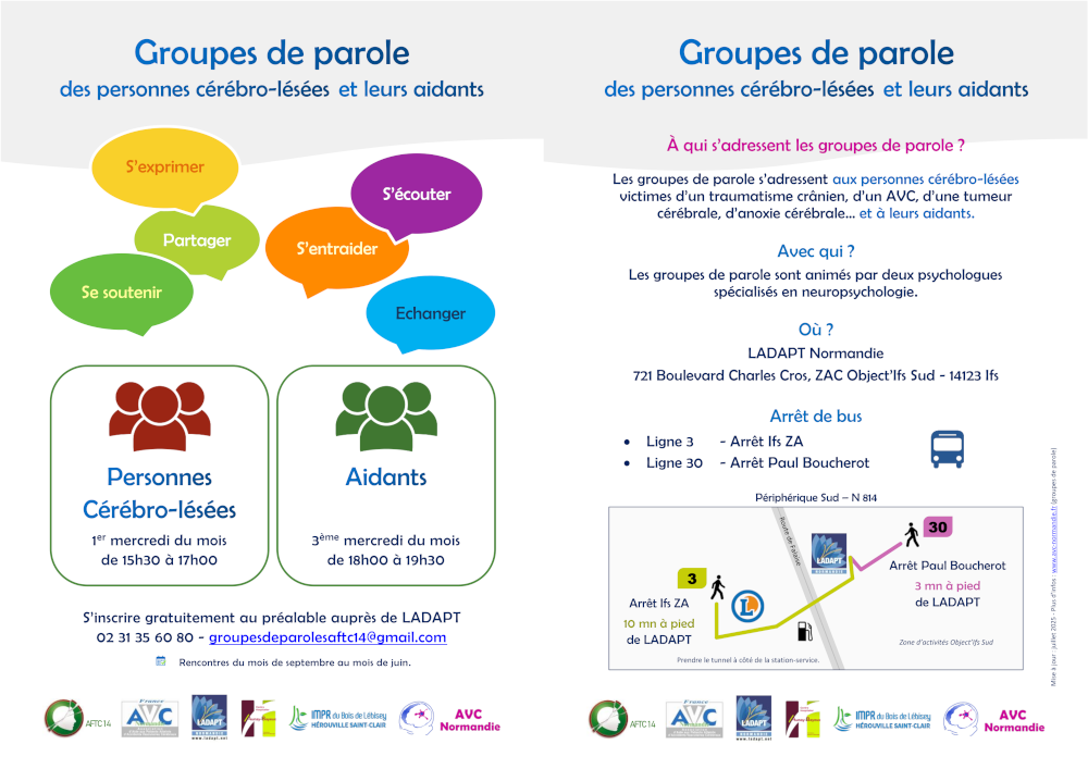 Flyer groupes de parole