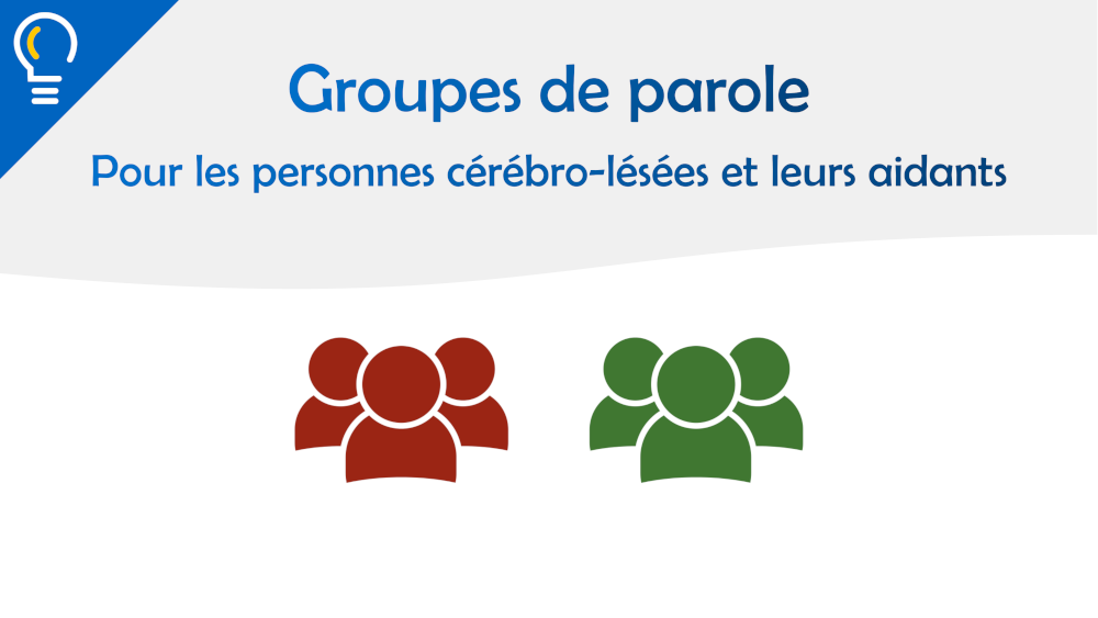 Groupes de parole, flyer