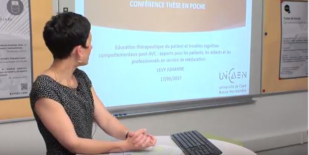 ETP post-AVC "Thèse en poche" ETP post-AVC "Thèse en poche"