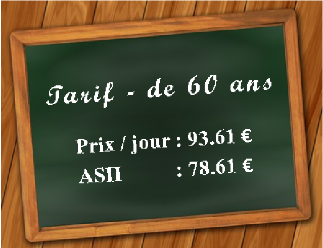Tarifs dépendance Tarifs dépendance