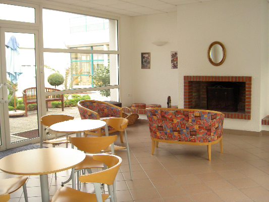 Photo du salon cheminée