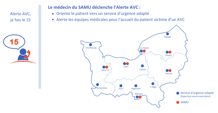 Cartographie Appel au 15