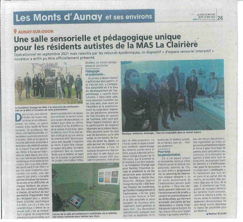 Article du 12/05/2022