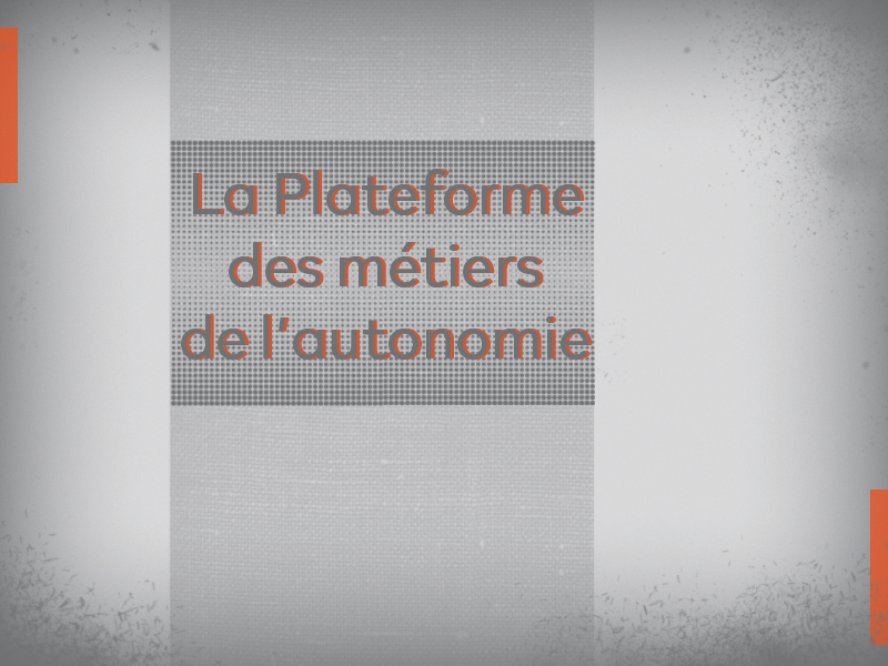 Plateforme métiers Autonomie 